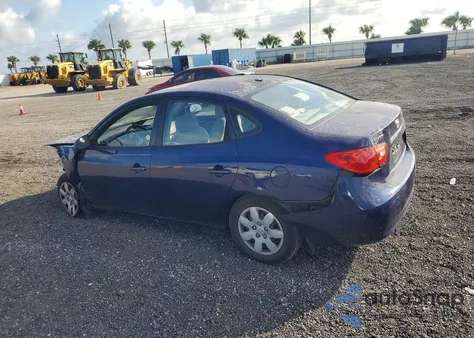 2007 Hyundai Elantra Gls из США, поврежденный, VIN KMHDU46D17U257576